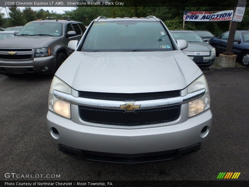 Silverstone Metallic / Dark Gray 2008 Chevrolet Equinox LT AWD
