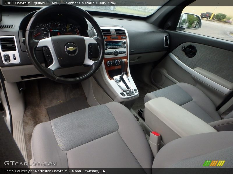 Silverstone Metallic / Dark Gray 2008 Chevrolet Equinox LT AWD