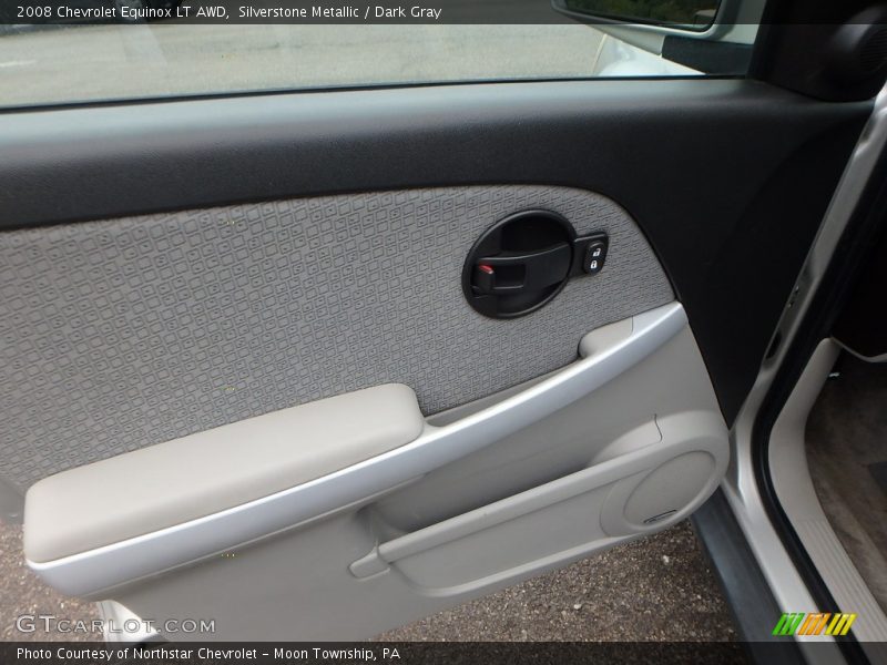 Silverstone Metallic / Dark Gray 2008 Chevrolet Equinox LT AWD
