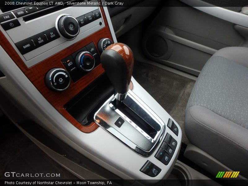 Silverstone Metallic / Dark Gray 2008 Chevrolet Equinox LT AWD