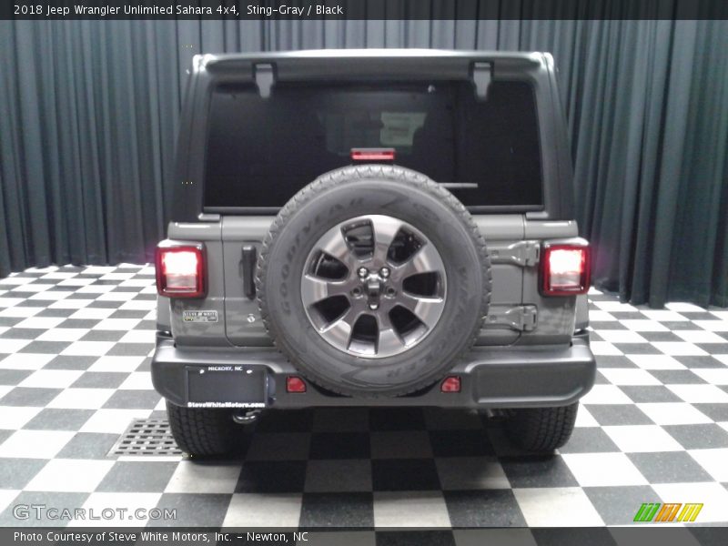 Sting-Gray / Black 2018 Jeep Wrangler Unlimited Sahara 4x4