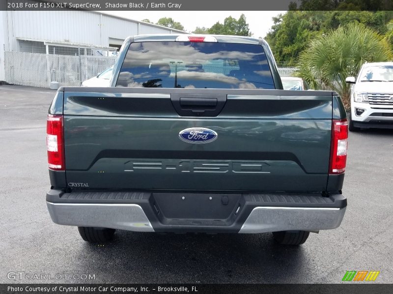 Shadow Black / Earth Gray 2018 Ford F150 XLT SuperCrew