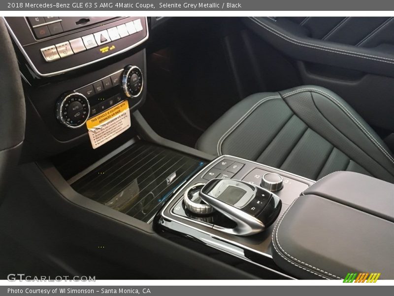 Selenite Grey Metallic / Black 2018 Mercedes-Benz GLE 63 S AMG 4Matic Coupe