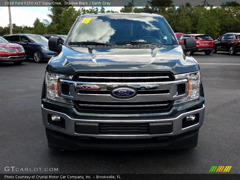 Shadow Black / Earth Gray 2018 Ford F150 XLT SuperCrew