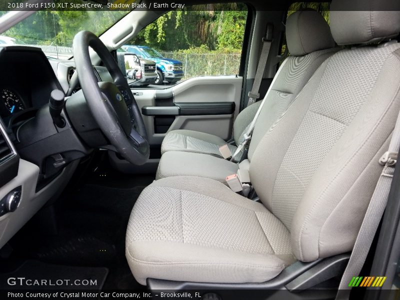 Shadow Black / Earth Gray 2018 Ford F150 XLT SuperCrew