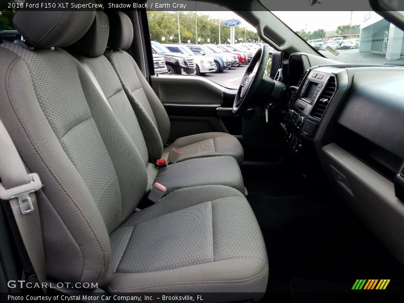 Shadow Black / Earth Gray 2018 Ford F150 XLT SuperCrew