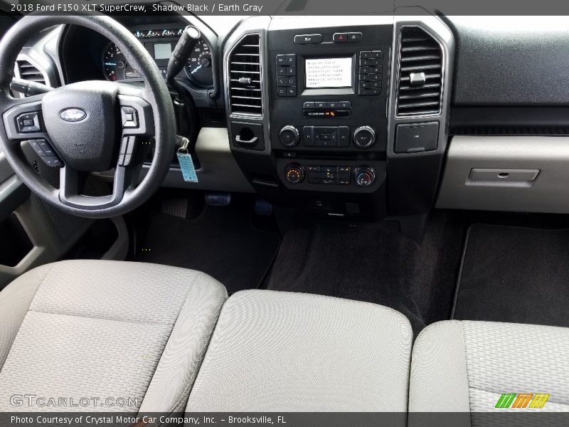 Shadow Black / Earth Gray 2018 Ford F150 XLT SuperCrew