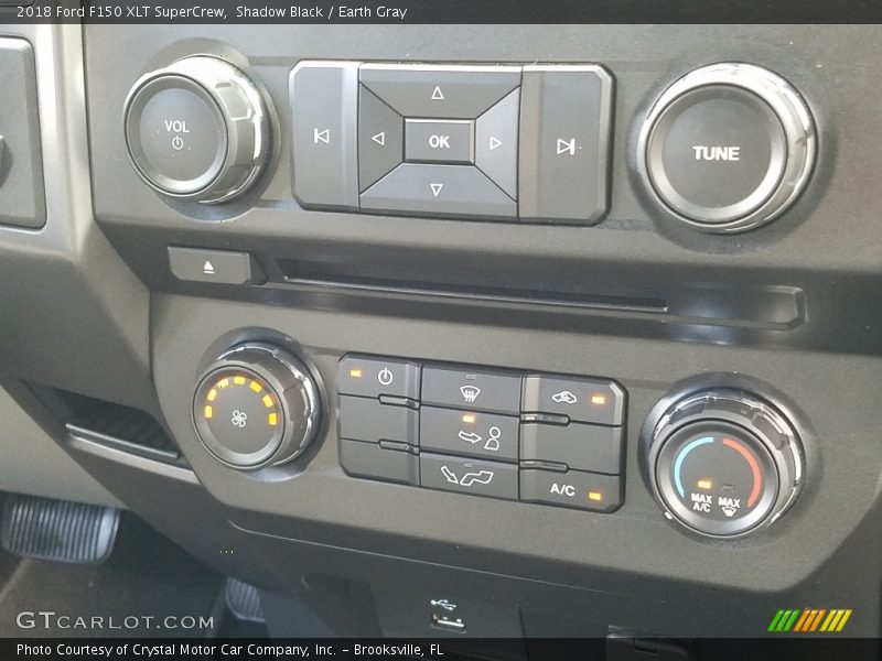 Shadow Black / Earth Gray 2018 Ford F150 XLT SuperCrew