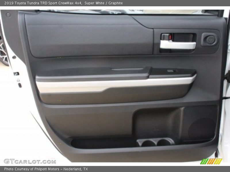 Door Panel of 2019 Tundra TRD Sport CrewMax 4x4