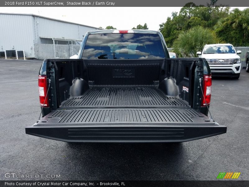Shadow Black / Earth Gray 2018 Ford F150 XLT SuperCrew