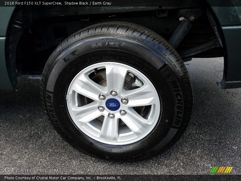 Shadow Black / Earth Gray 2018 Ford F150 XLT SuperCrew
