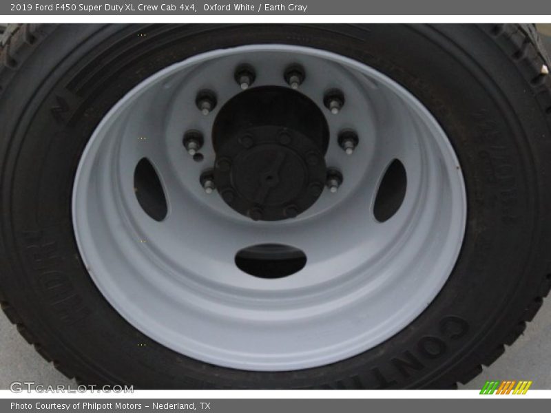 Oxford White / Earth Gray 2019 Ford F450 Super Duty XL Crew Cab 4x4