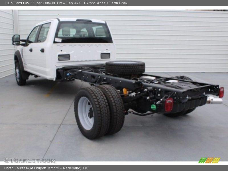 Oxford White / Earth Gray 2019 Ford F450 Super Duty XL Crew Cab 4x4