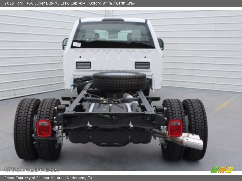 Oxford White / Earth Gray 2019 Ford F450 Super Duty XL Crew Cab 4x4