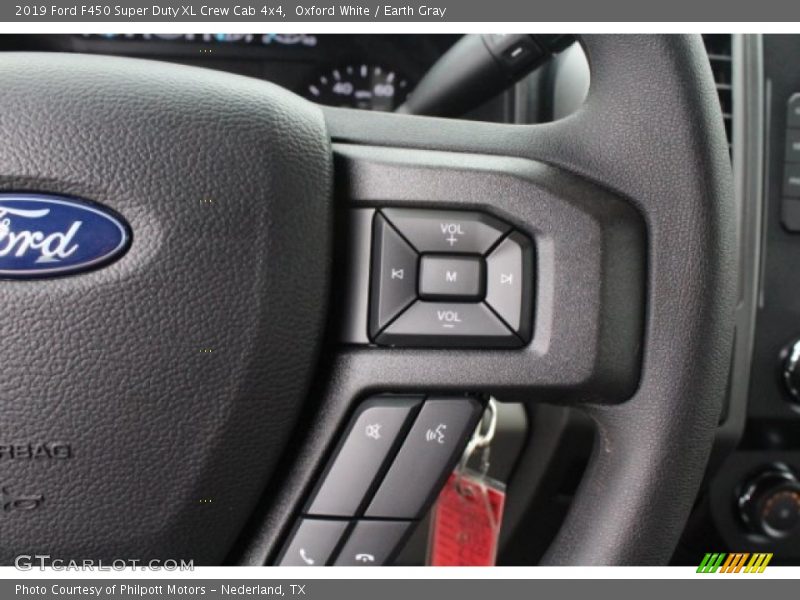 Oxford White / Earth Gray 2019 Ford F450 Super Duty XL Crew Cab 4x4