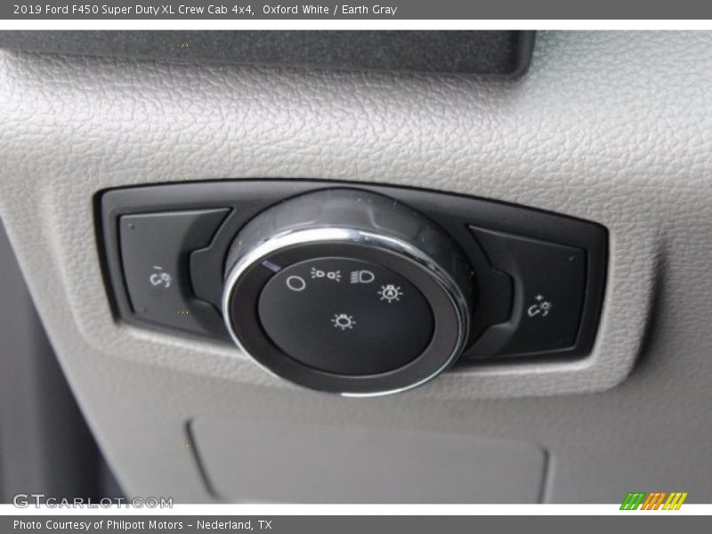Oxford White / Earth Gray 2019 Ford F450 Super Duty XL Crew Cab 4x4