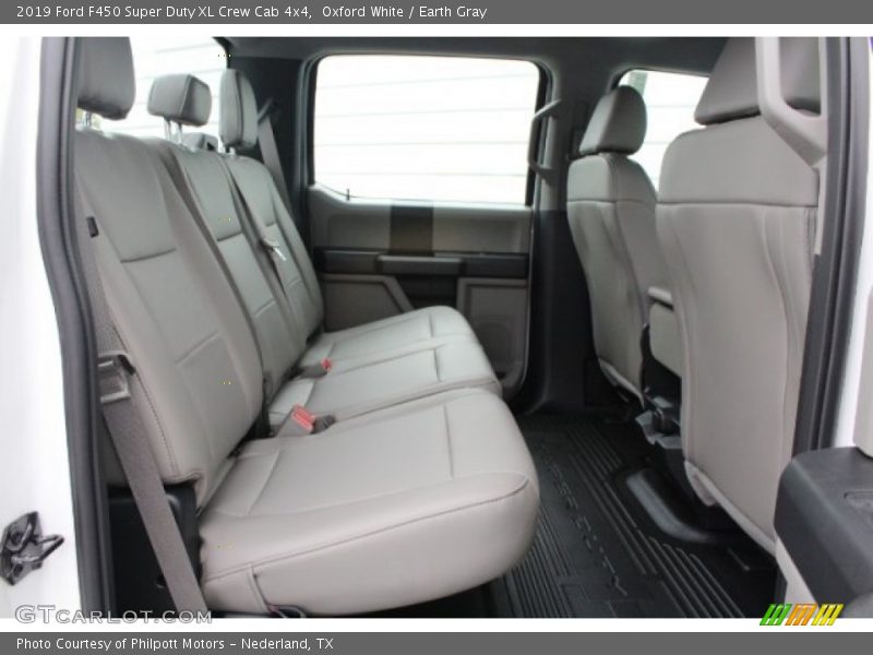 Oxford White / Earth Gray 2019 Ford F450 Super Duty XL Crew Cab 4x4