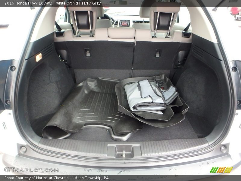 White Orchid Pearl / Gray 2016 Honda HR-V LX AWD