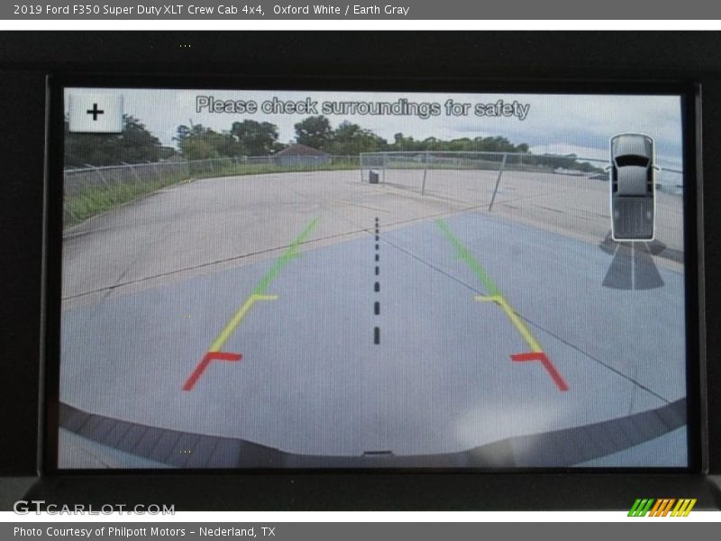 Oxford White / Earth Gray 2019 Ford F350 Super Duty XLT Crew Cab 4x4