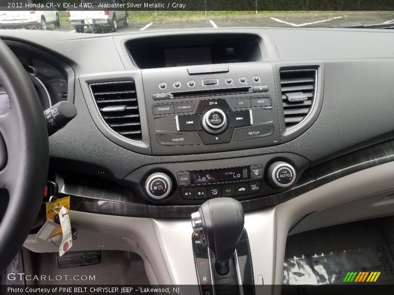 Alabaster Silver Metallic / Gray 2012 Honda CR-V EX-L 4WD