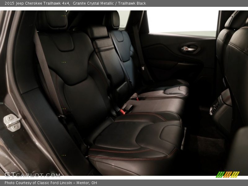 Granite Crystal Metallic / Trailhawk Black 2015 Jeep Cherokee Trailhawk 4x4