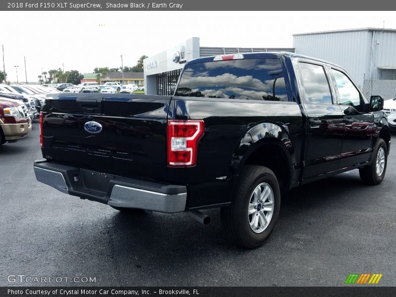 Shadow Black / Earth Gray 2018 Ford F150 XLT SuperCrew
