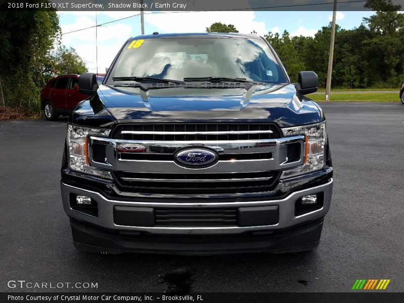 Shadow Black / Earth Gray 2018 Ford F150 XLT SuperCrew