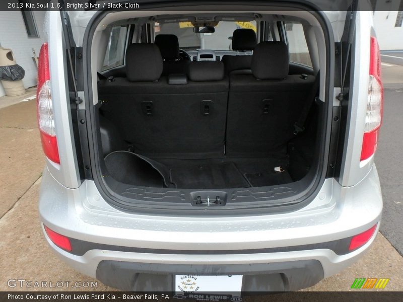 Bright Silver / Black Cloth 2013 Kia Soul 1.6