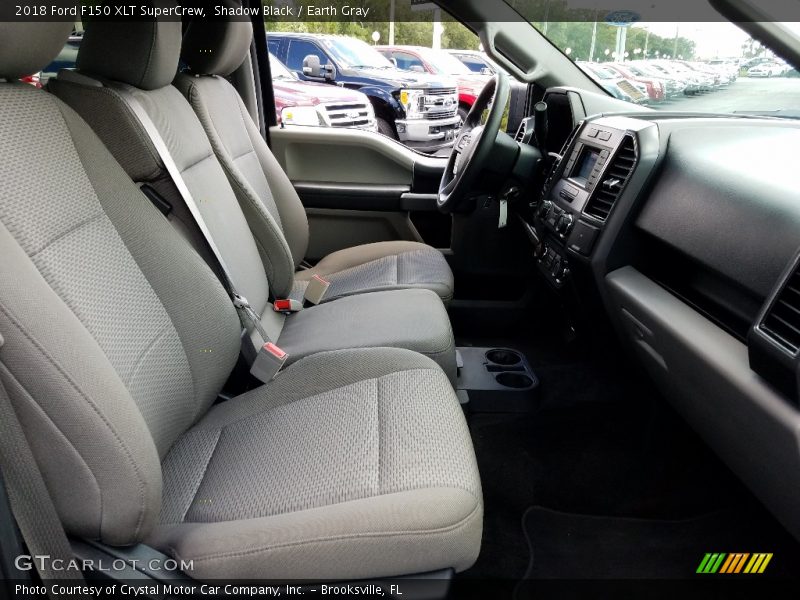 Shadow Black / Earth Gray 2018 Ford F150 XLT SuperCrew