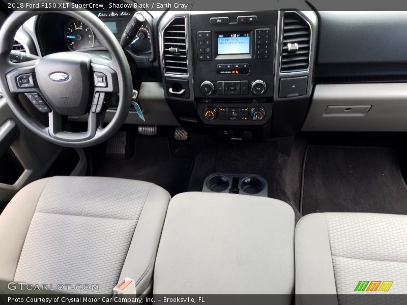 Shadow Black / Earth Gray 2018 Ford F150 XLT SuperCrew