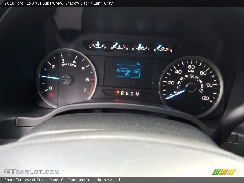 Shadow Black / Earth Gray 2018 Ford F150 XLT SuperCrew