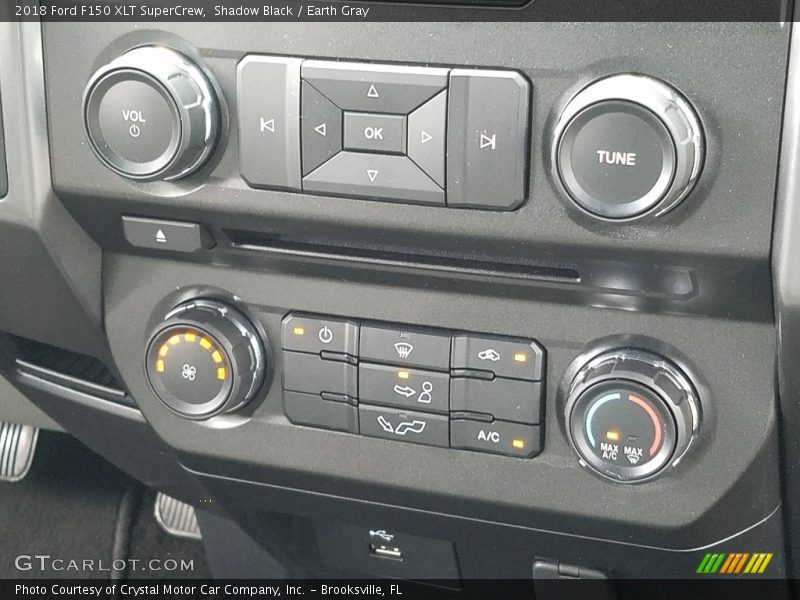 Shadow Black / Earth Gray 2018 Ford F150 XLT SuperCrew