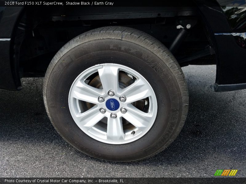 Shadow Black / Earth Gray 2018 Ford F150 XLT SuperCrew