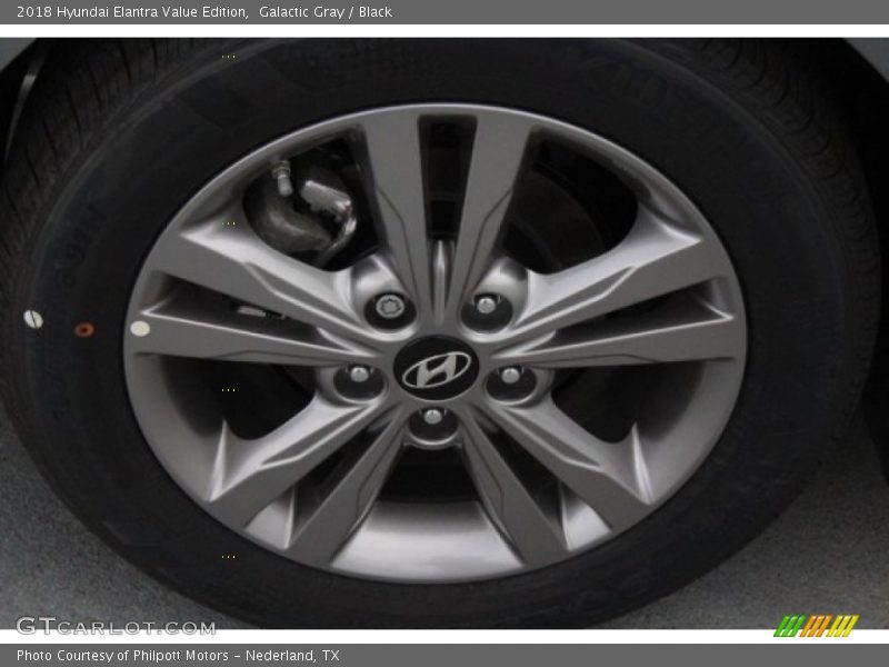 Galactic Gray / Black 2018 Hyundai Elantra Value Edition