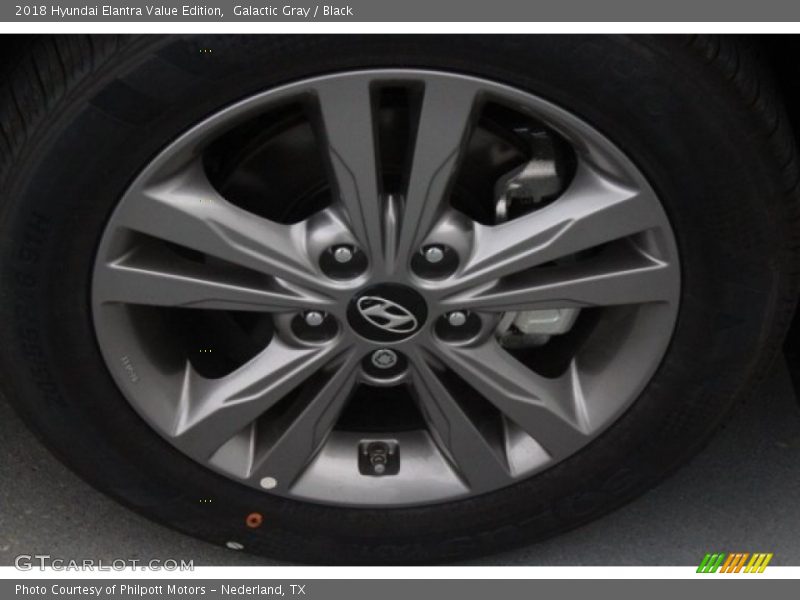 Galactic Gray / Black 2018 Hyundai Elantra Value Edition