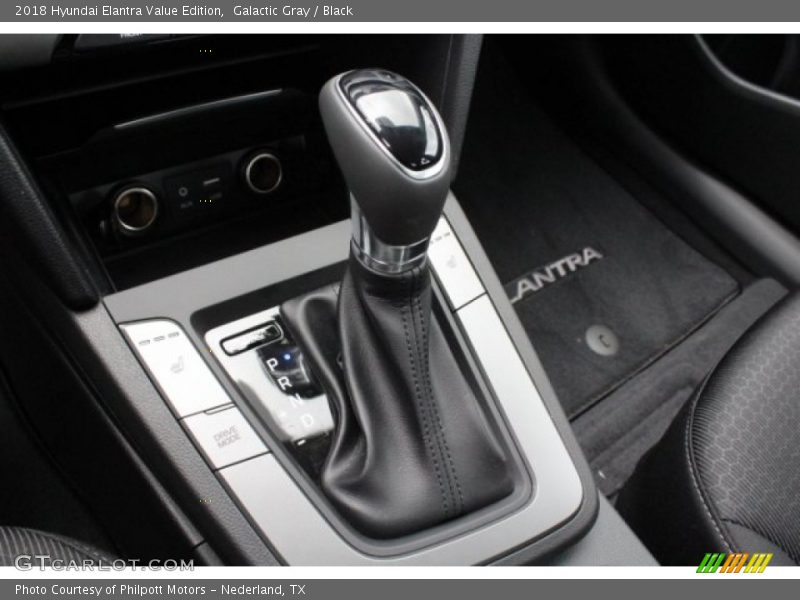 Galactic Gray / Black 2018 Hyundai Elantra Value Edition