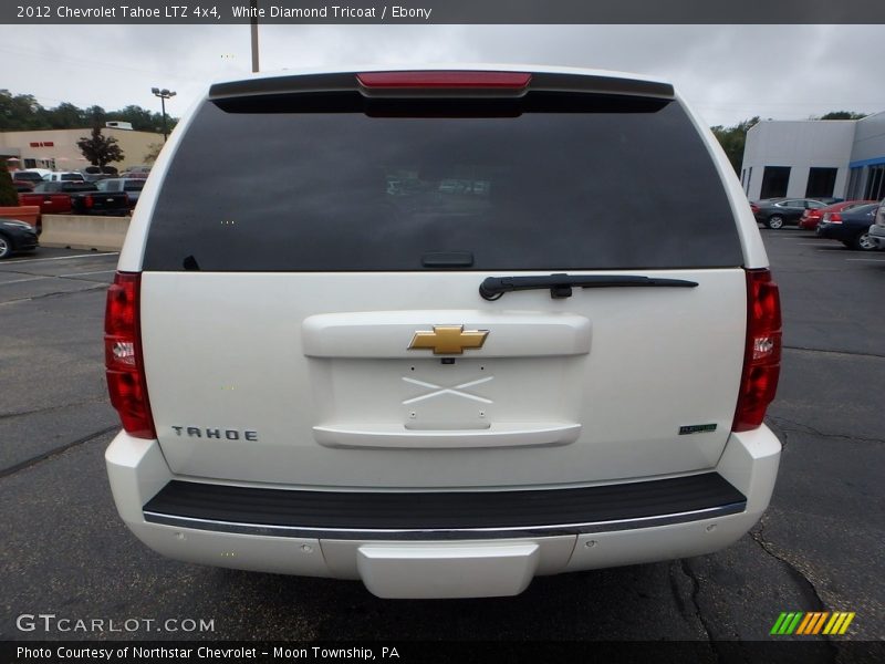 White Diamond Tricoat / Ebony 2012 Chevrolet Tahoe LTZ 4x4