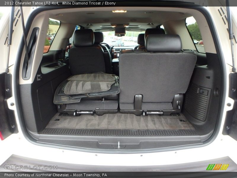 White Diamond Tricoat / Ebony 2012 Chevrolet Tahoe LTZ 4x4