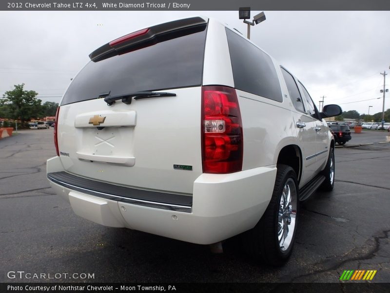 White Diamond Tricoat / Ebony 2012 Chevrolet Tahoe LTZ 4x4