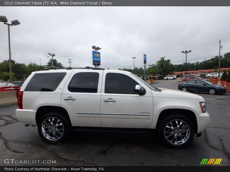 White Diamond Tricoat / Ebony 2012 Chevrolet Tahoe LTZ 4x4