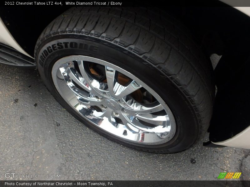 White Diamond Tricoat / Ebony 2012 Chevrolet Tahoe LTZ 4x4