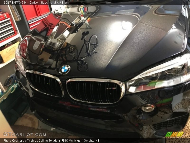 Carbon Black Metallic / Black 2017 BMW X6 M