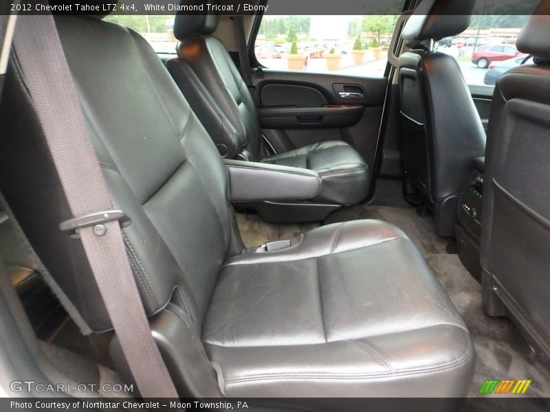White Diamond Tricoat / Ebony 2012 Chevrolet Tahoe LTZ 4x4