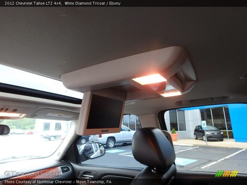 White Diamond Tricoat / Ebony 2012 Chevrolet Tahoe LTZ 4x4