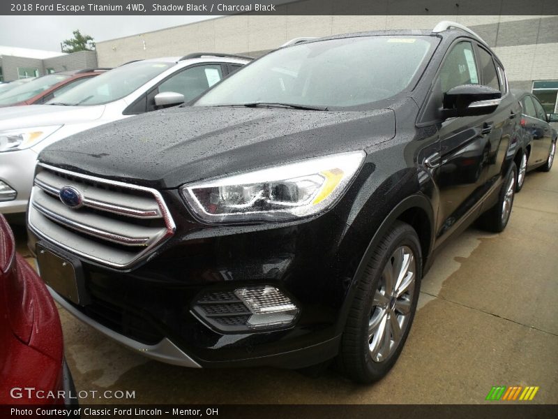 Shadow Black / Charcoal Black 2018 Ford Escape Titanium 4WD