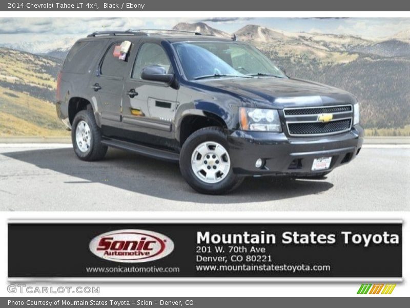Black / Ebony 2014 Chevrolet Tahoe LT 4x4