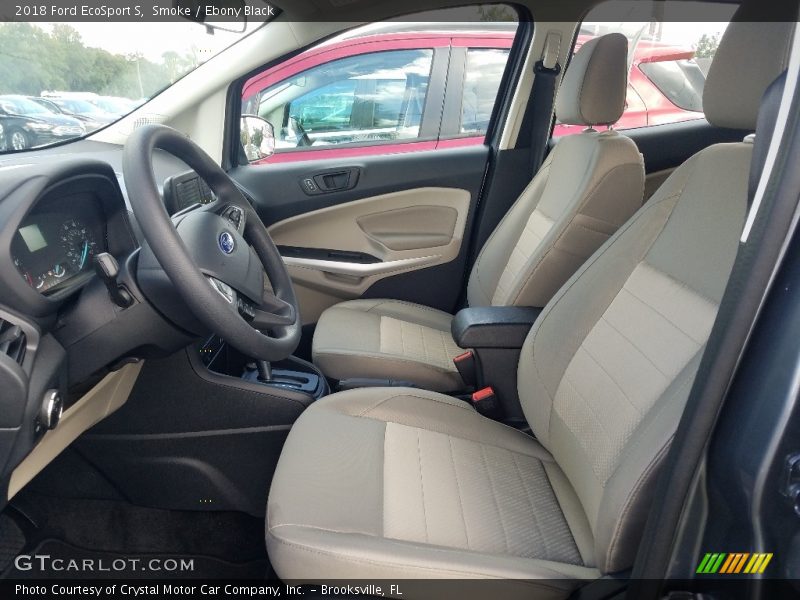 Smoke / Ebony Black 2018 Ford EcoSport S