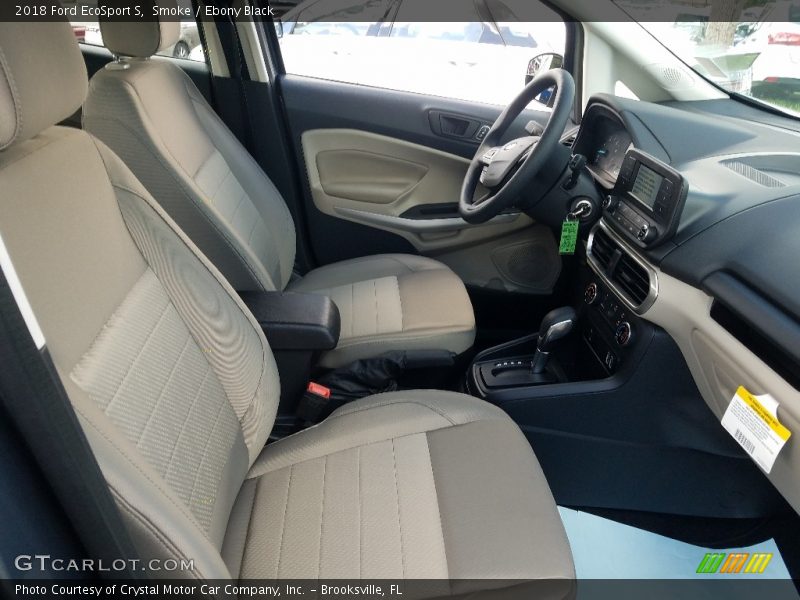 Smoke / Ebony Black 2018 Ford EcoSport S
