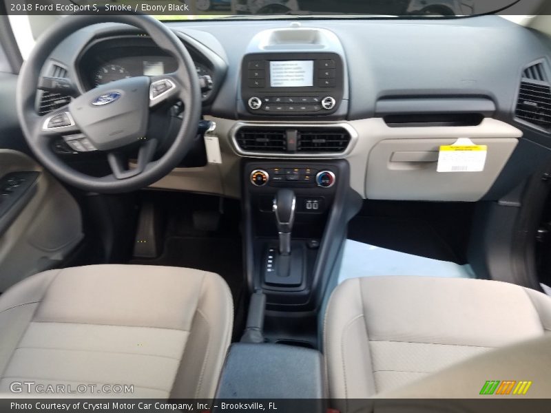 Smoke / Ebony Black 2018 Ford EcoSport S