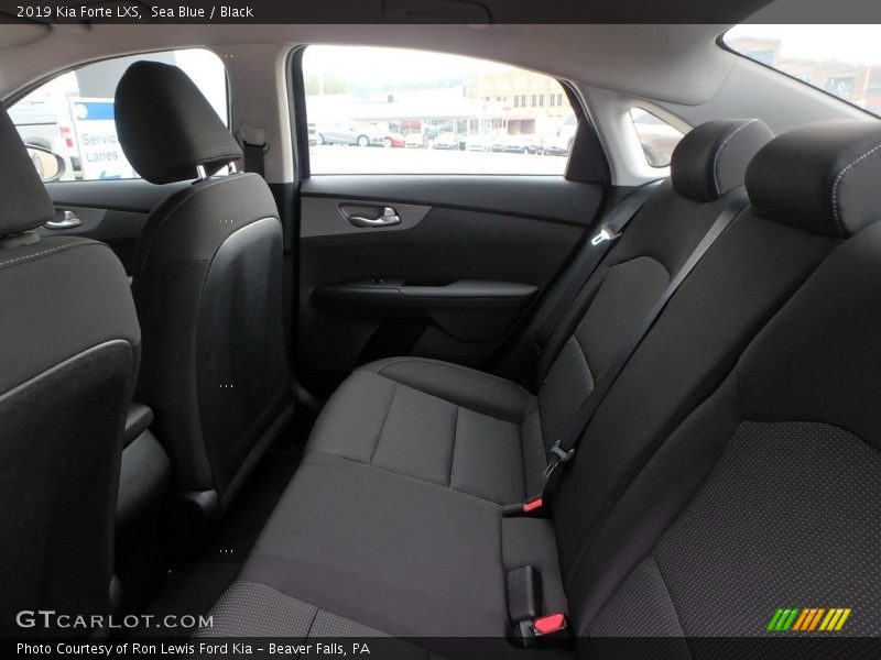 Sea Blue / Black 2019 Kia Forte LXS